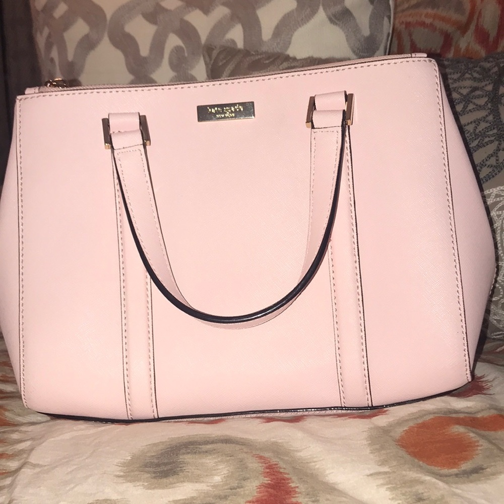 Baby pink Kate Spade purse